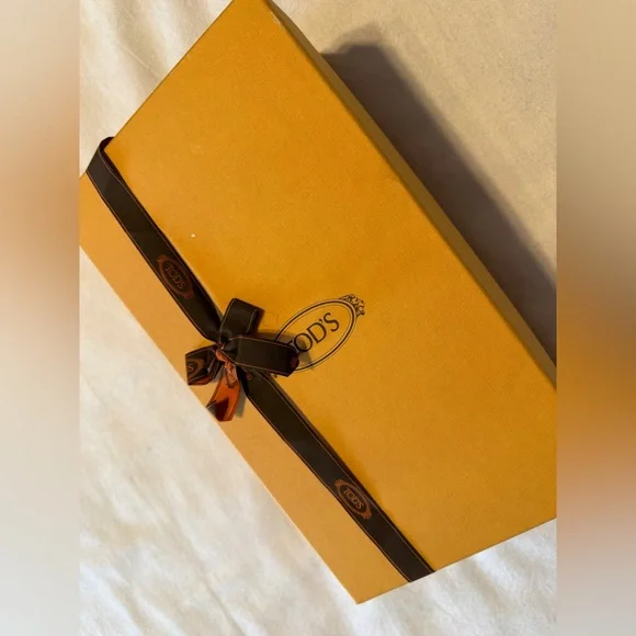 TOD’s Gommino Driver Animal Print Moccasin NIB Stealth Wealth - Picture 10 of 11